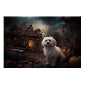 Maltesisches Halloween Beängstigend Poster (Vorderseite)