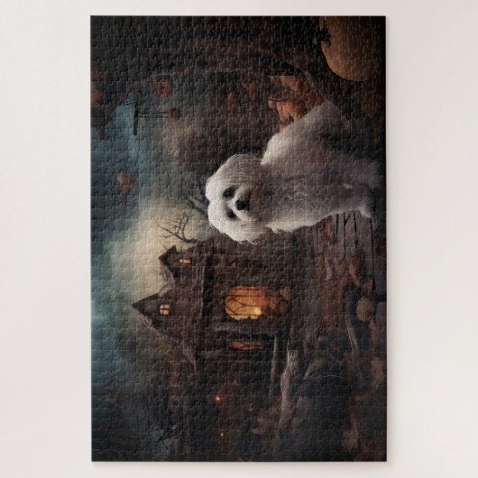 Maltesisches Halloween Beängstigend Puzzle (Vertikal)