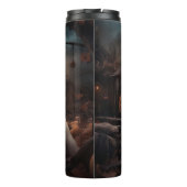 Maltesisches Halloween Beängstigend Thermosbecher (Rückseite)