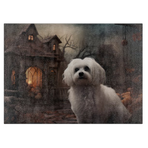 Maltesisches Halloween Gruselig Schneidebrett
