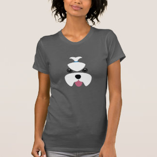 Maltesisches heftiges Gesicht T-Shirt