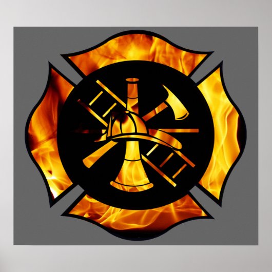 Maltesisches Kreuz-2-Poster Poster (Vorne)