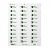 Maltesisches Rücksendeadresse-Mailing-Label (Vorne)