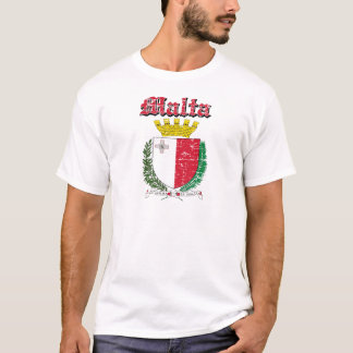 Maltesisches Wappen des Schmutzes Entwürfe T-Shirt