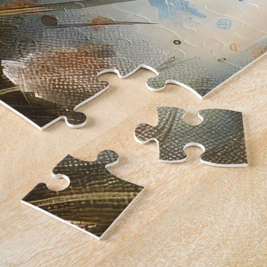 Malti Tzu Dog mit Ostereier Urlaub Puzzle (Seite)