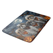 Malti Tzu Halloween Spooky Badematte (Schrägansicht)