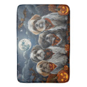 Malti Tzu Halloween Spooky Badematte (Vorderseite Vertikal)