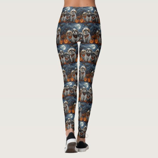 Malti Tzu Halloween Spooky Leggings (Rückseite)