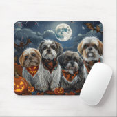 Malti Tzu Halloween Spooky Mousepad (Mit Mouse)