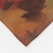 Malti Tzu im Herbst Leaves Fall Inspiriert Fleecedecke (Ecke)