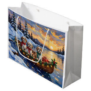 Malti Tzu Weihnachtsboot-Feiertag Große Geschenktüte