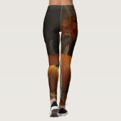 Malti tzu Welppy Autumn Delight Pumpkin Leggings (Rückseite)