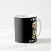 Maltio Christmas I'm Fine Everything Is Fine Kaffeetasse (VorderseiteRechts)