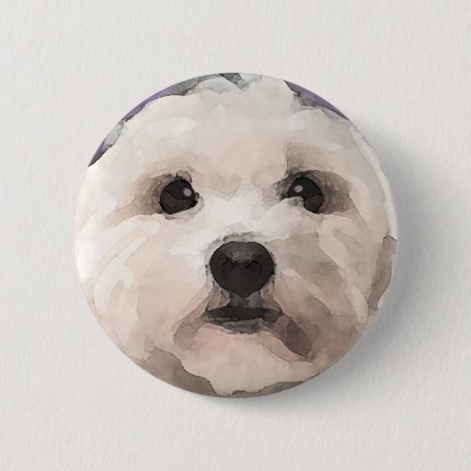 Maltipoo Button (Vorderseite)