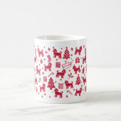 Maltipoo Christmas Design Kaffeetasse (Mittel)