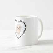 Maltipoo Dog Lover Maltipoo Mama Maltipoo Eigentüm Kaffeetasse (VorderseiteRechts)
