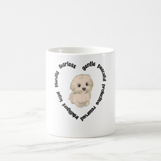 Maltipoo Dog Lover Maltipoo Mama Maltipoo Eigentüm Kaffeetasse (Mittel)