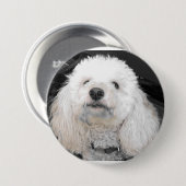 MaltiPoo Hundeknöpfe Button (Vorne & Hinten)