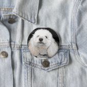 MaltiPoo Hundeknöpfe Button (Beispiel)