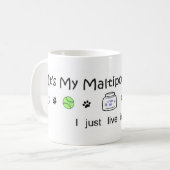 Maltipoo Kaffeetasse (Vorderseite Links)