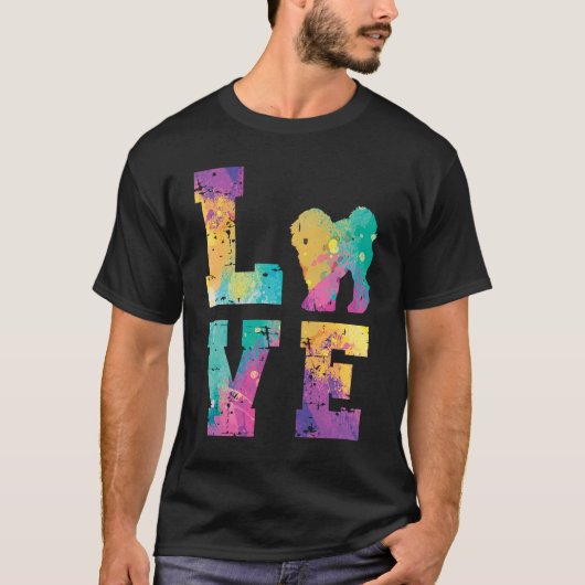 Maltipoo-Liebe T-Shirt (Vorderseite)