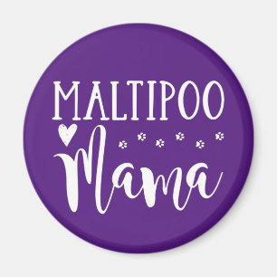 Maltipoo Mama - Niedlicher Hund Lover Magnet