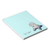 Maltipoo Niedlich Puppy Notizblock (angewinkelt)