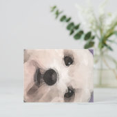 Maltipoo Postkarte (Stehend Vorderseite)