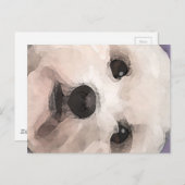 Maltipoo Postkarte (Vorne/Hinten)