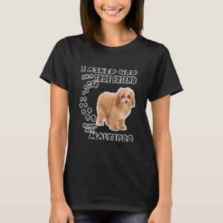 Maltipoo Sprichwort Mama Maltesisch Poodle Vater T-Shirt