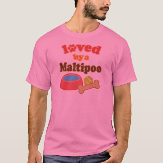 maltipoo vorbei geliebt T-Shirt (Vorderseite)