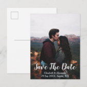 Malungsam Berg Save The Date Postkarte (Vorne/Hinten)