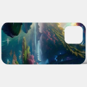 Malungsame Landschaft Vier Case-Mate iPhone Hülle (Rückseite (Horizontal))
