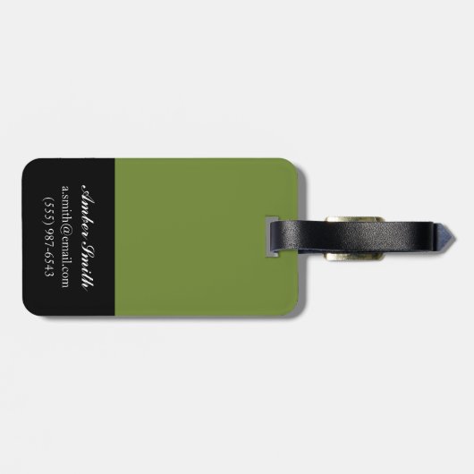 Malus Gepäckanhänger (Rückseite horizontal)