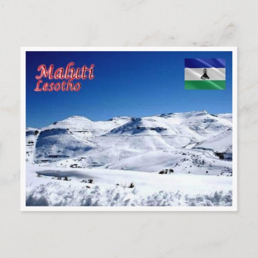 Maluti - Lesotho - Postkarte (Vorderseite)