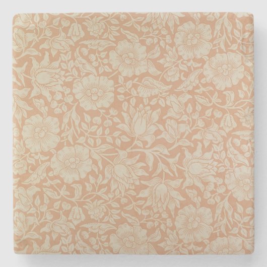 "Malven" Tapetenentwurf Steinuntersetzer (Vorderseite)