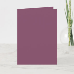 Malvenfarbene Farbe Feiertagskarte