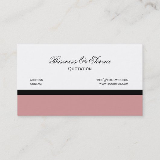 Malvenfarbener Code-Technologie-Entwurf des Visitenkarte (Rückseite)