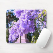 Malvenfarbener Glocke Baum Mousepad (Mit Mouse)