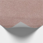 Malvenfarbener rosa Ultrasuede Blick Geschenkpapier (Ecke)