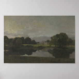 Malvern Hall, Warwickshire (John Constable, 1809) Poster