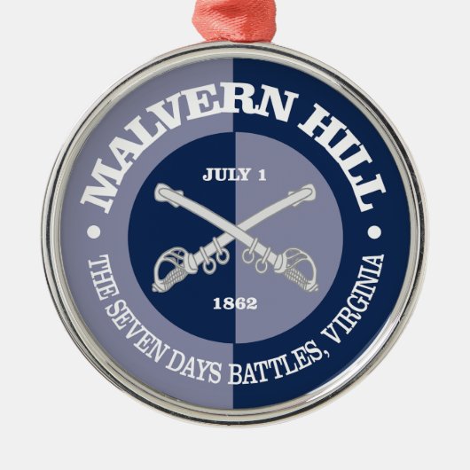 Malvern Hill (B&G) Ornament Aus Metall (Vorne)