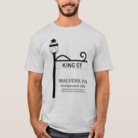 Malvern PA - T - Shirt Königs Street (Vorderseite)
