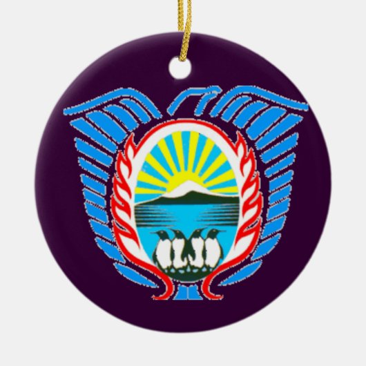 Malvinas Argentinien Weihnachtsschmuck (Vorne)