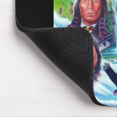 Malvorlage Indische Häuptlinge Mousepad (Ecke)