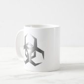 Malware-Gefahrensymbol Kaffeetasse (Vorderseite Links)