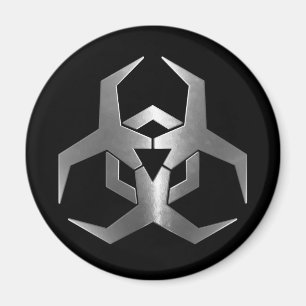 Malware-Gefahrensymbol Magnet