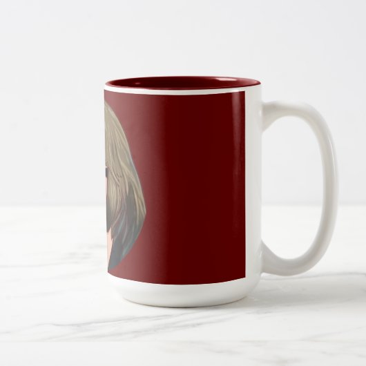 MalWear Get Back-Tasse Zweifarbige Tasse (Rechts)