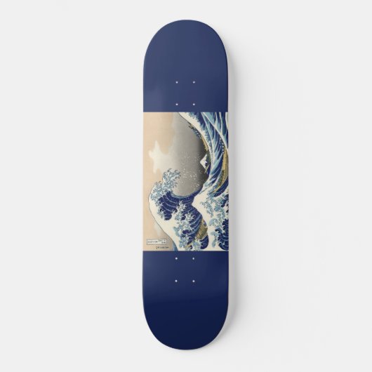 Malwelle für japanische Kunstwerke, Skateboard (Vorderseite)