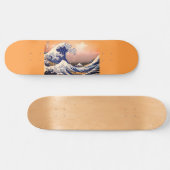 Malwelle für japanische Kunstwerke, Skateboard (Horizontal)